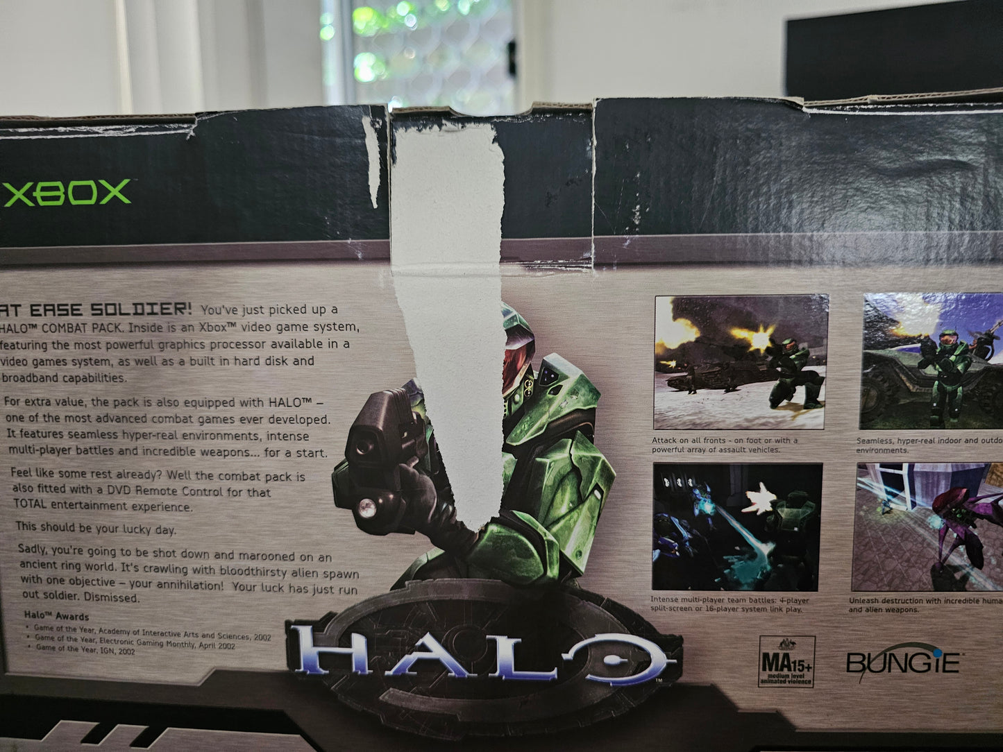 Original Xbox v1.0 Halo Combat Pack - 128mb RAM with 2TB Hard Drive