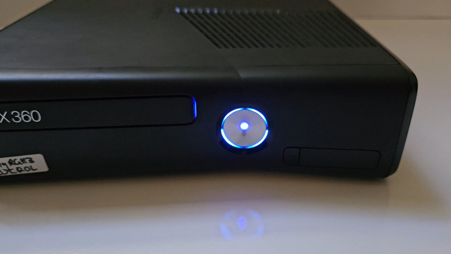 Xbox 360 Slim RGH3 Black Console