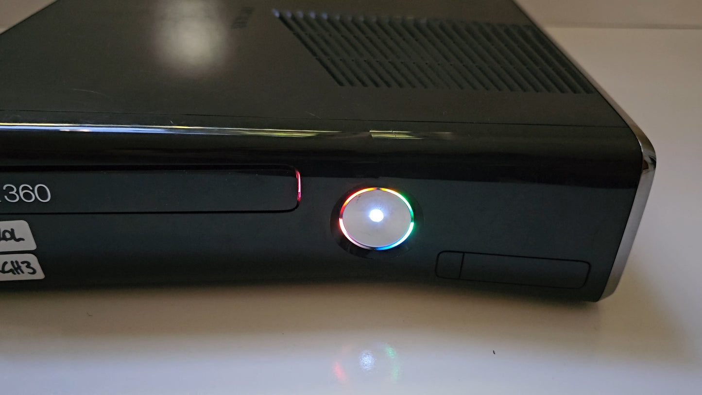 Xbox 360 Slim RGH3 Black Console