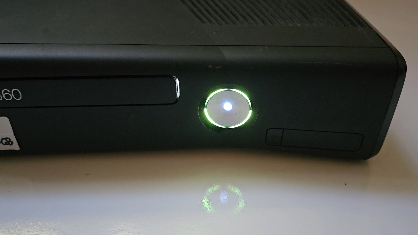 Xbox 360 Slim RGH3 Black Console