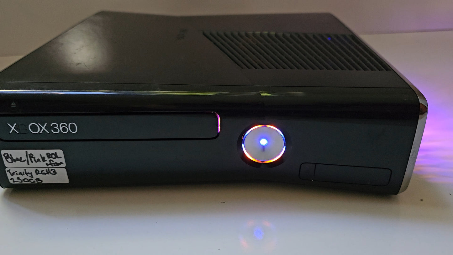 Xbox 360 Slim RGH3 Black Console