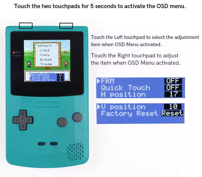 Gameboy Colour IPS installation service