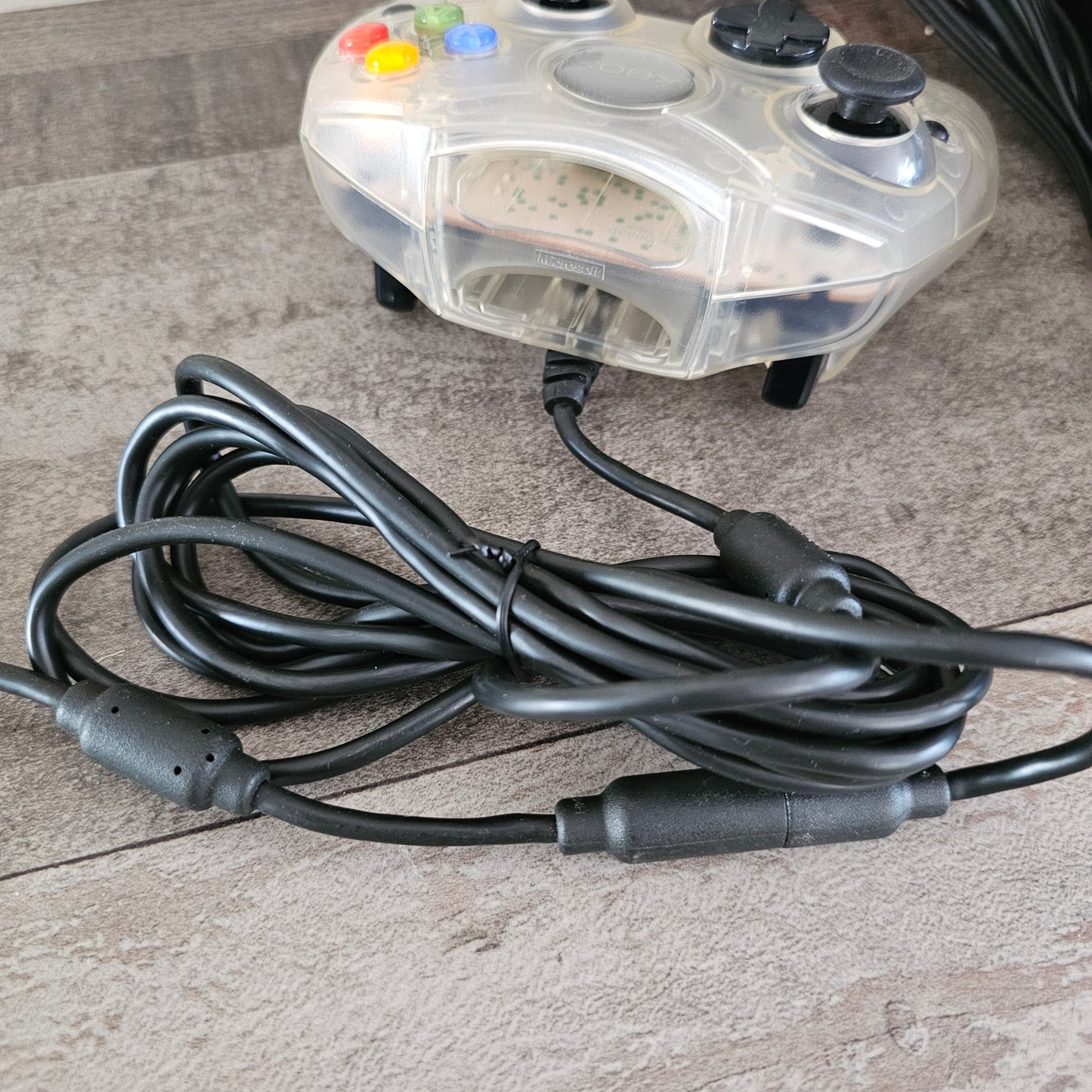 Xbox Original Controller Crystal Special Edition - Genuine Clear Controller