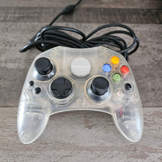 Xbox Original Controller Crystal Special Edition - Genuine Clear Controller