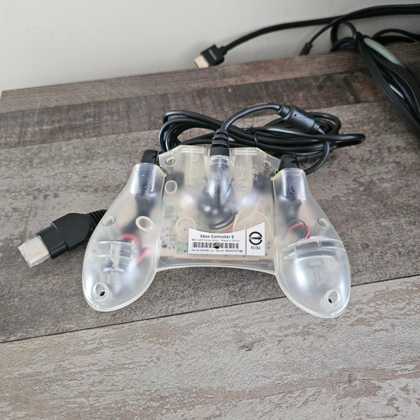 Xbox Original Controller Crystal Special Edition - Genuine Clear Controller
