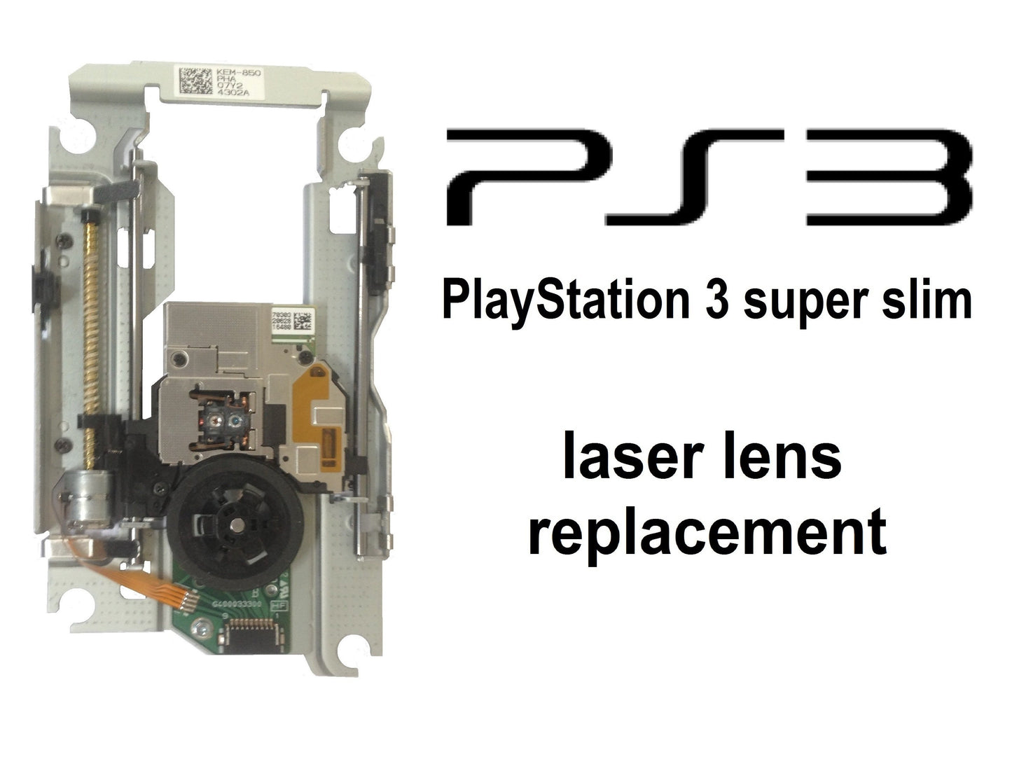 PlayStation 3 Repair - Genuine Blu-Ray Laser Replacement