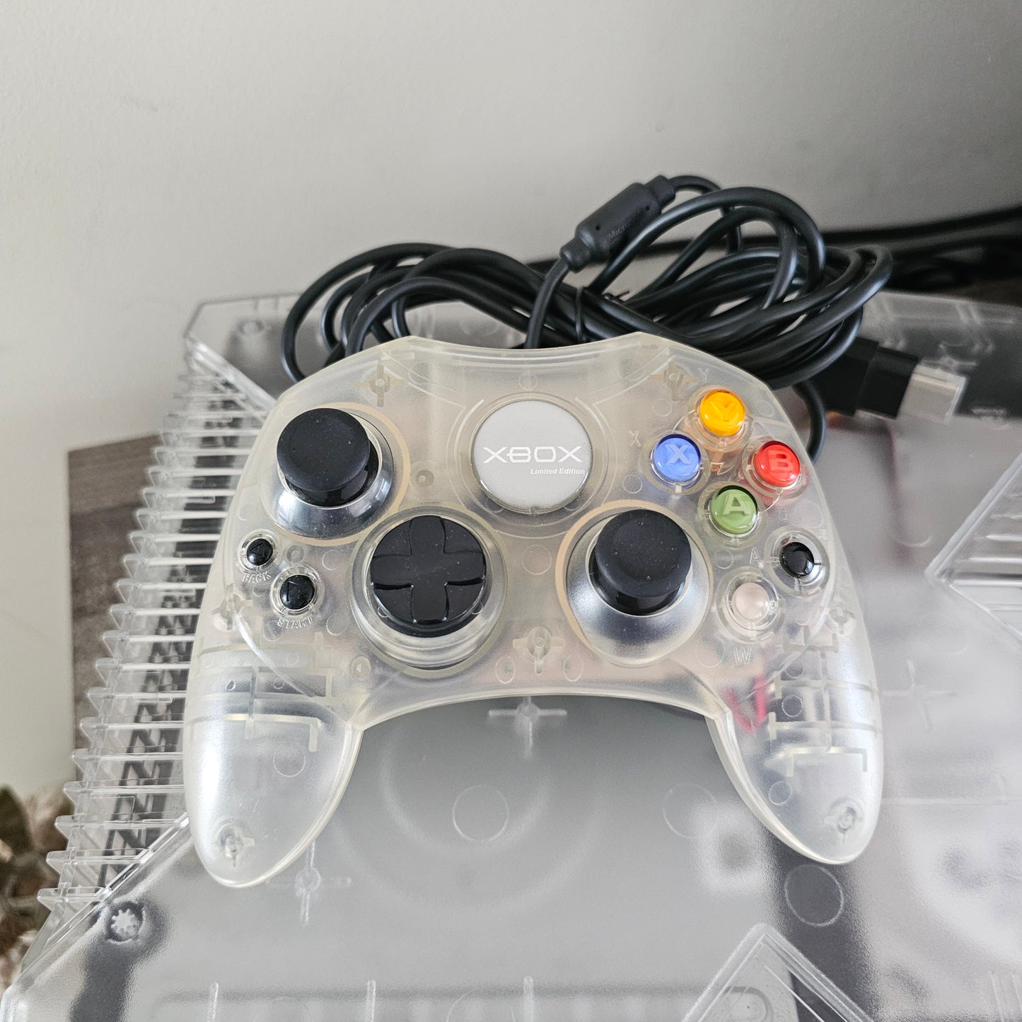 Microsoft Xbox Crystal Clear Limited Edition - HDMI - 2TB HDD 🔹️Blue LEDs🔹️