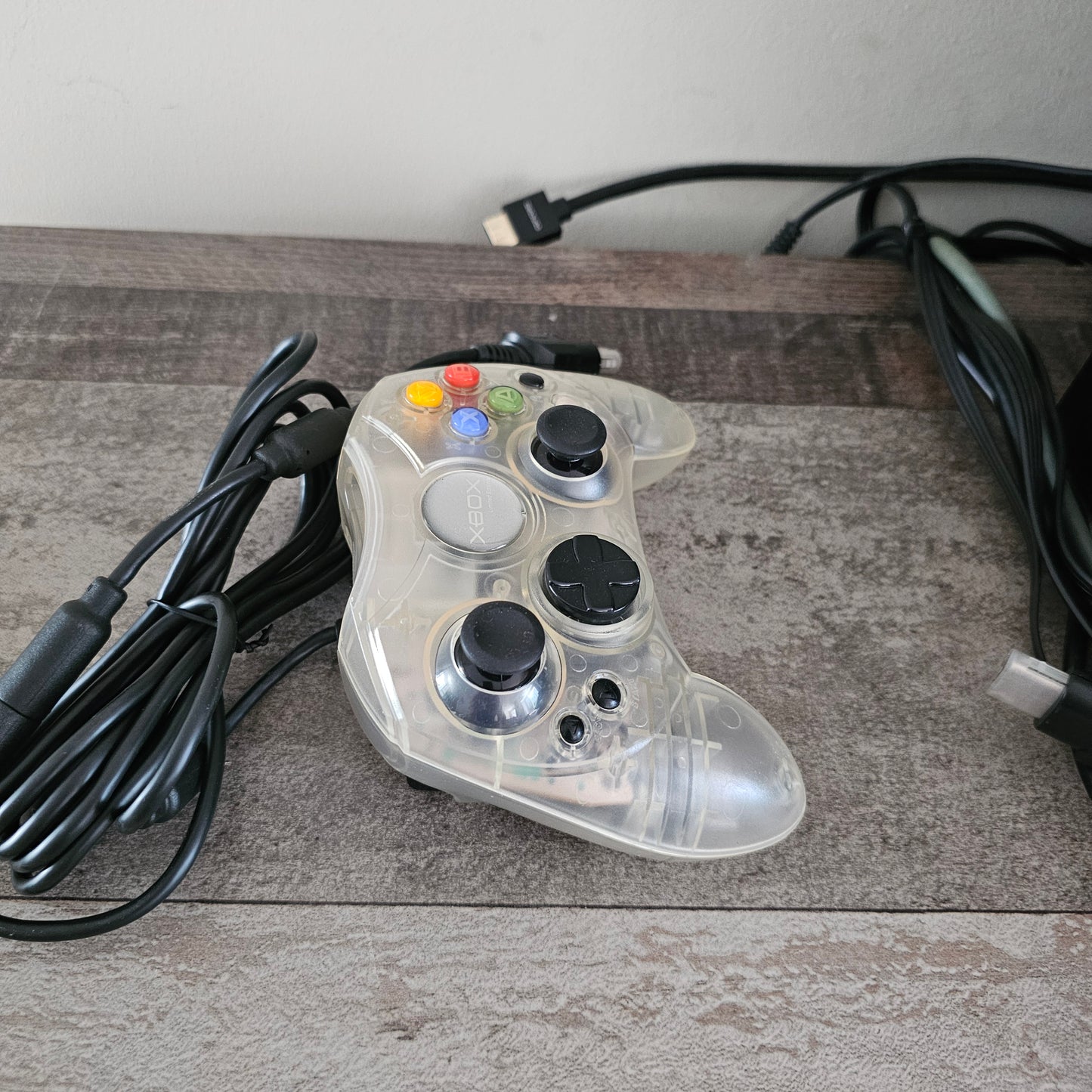 Xbox Original Controller Crystal Special Edition - Genuine Clear Controller