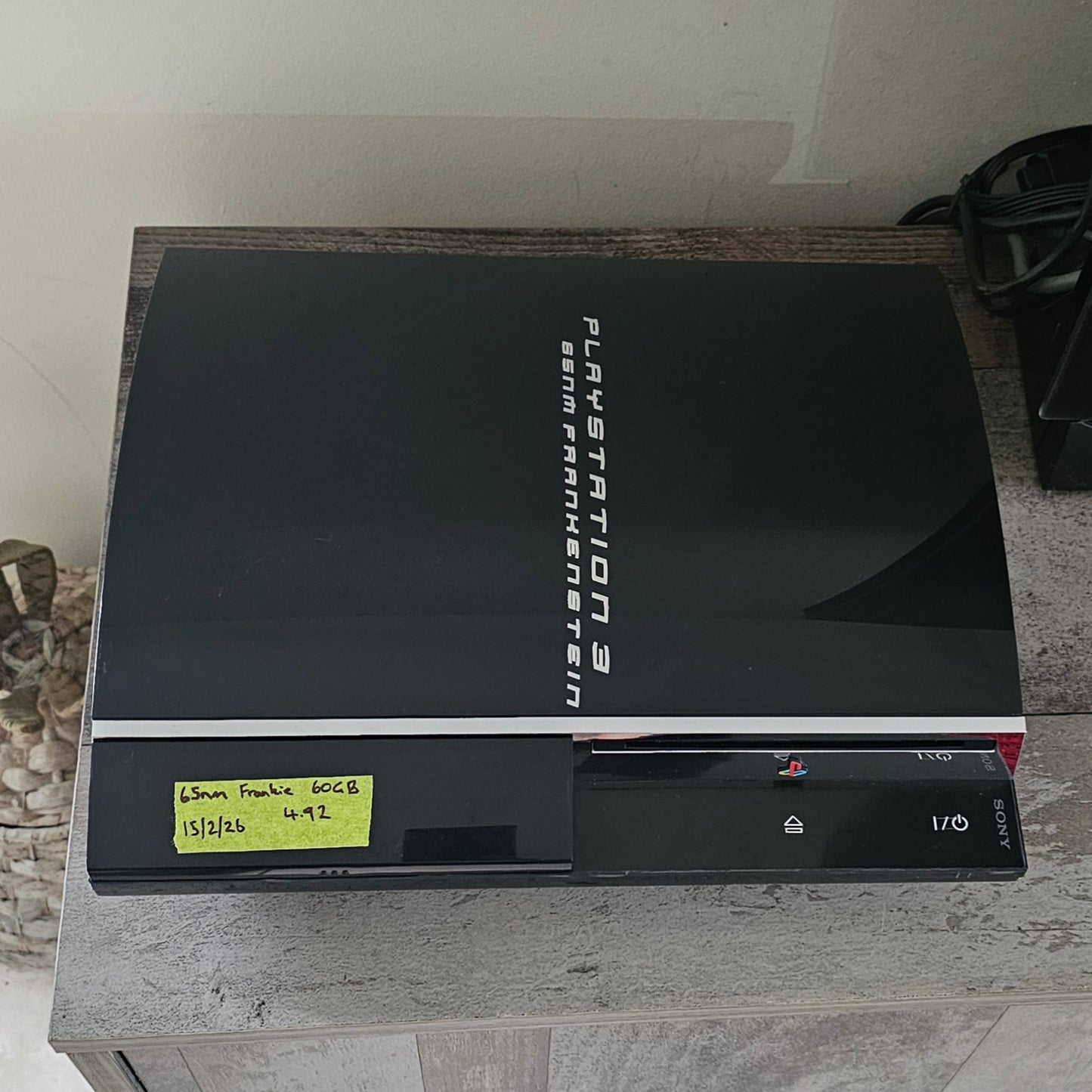 FRANKESTEIN PS3 65nm RSX CECHC02 60gb Backwards Compatible