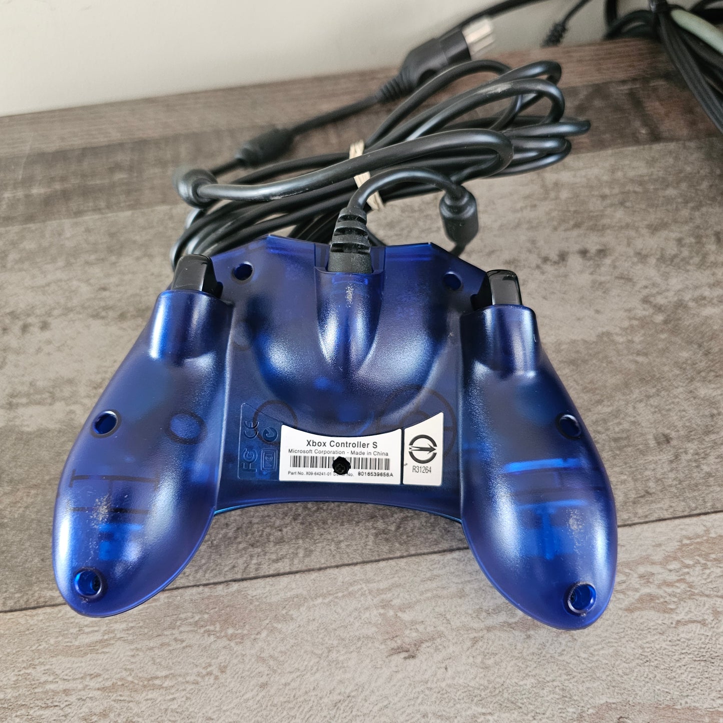 Xbox Original Controller Clear Blue - Genuine Controller