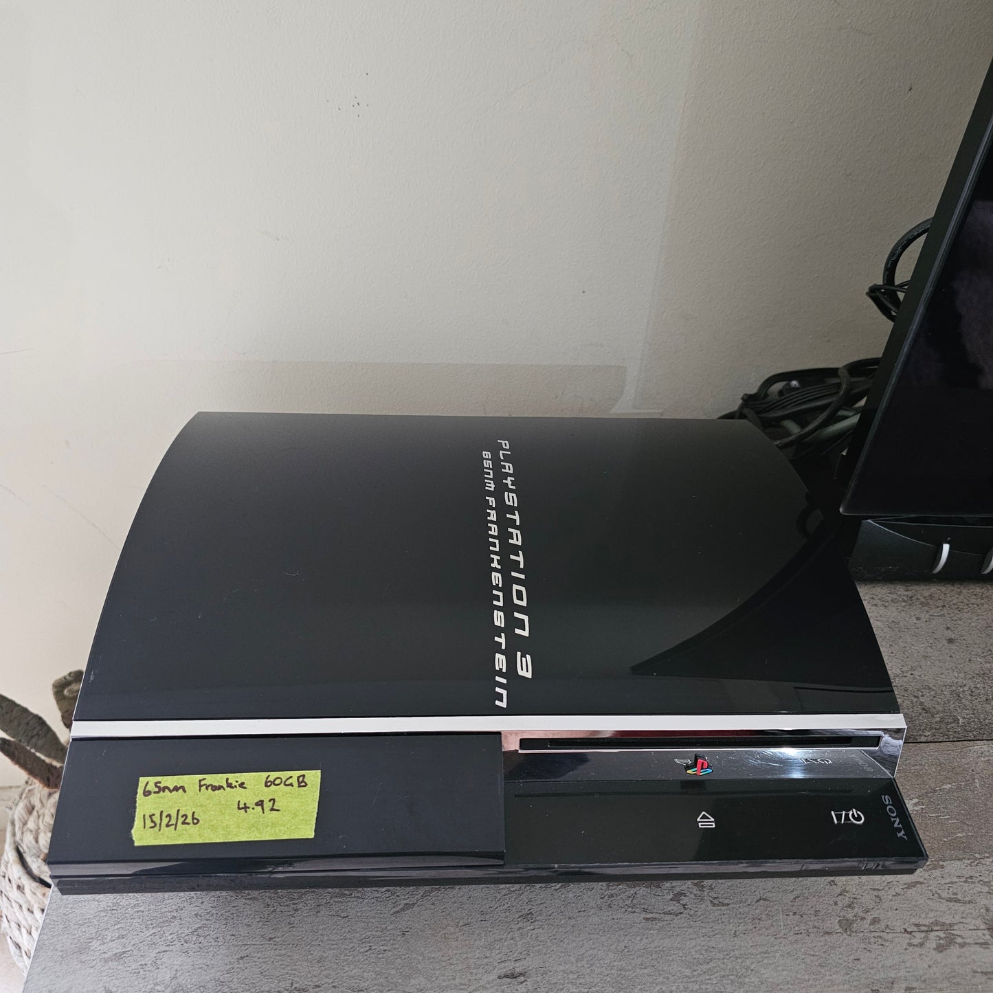 FRANKESTEIN PS3 65nm RSX CECHC02 60gb Backwards Compatible