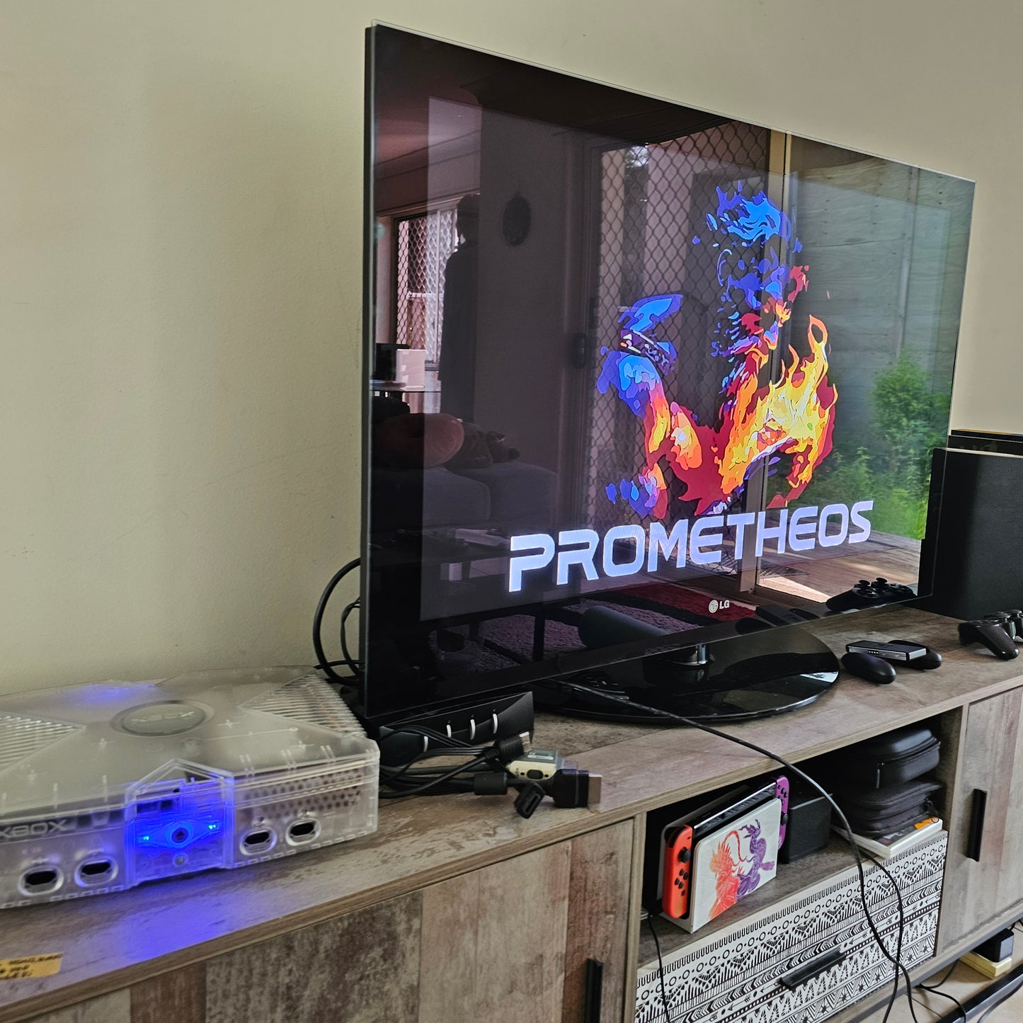 Microsoft Xbox Crystal Clear Limited Edition - HDMI - 2TB HDD 🔹️Blue LEDs🔹️