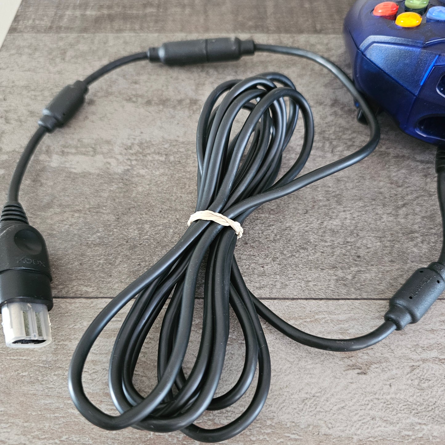 Xbox Original Controller Clear Blue - Genuine Controller